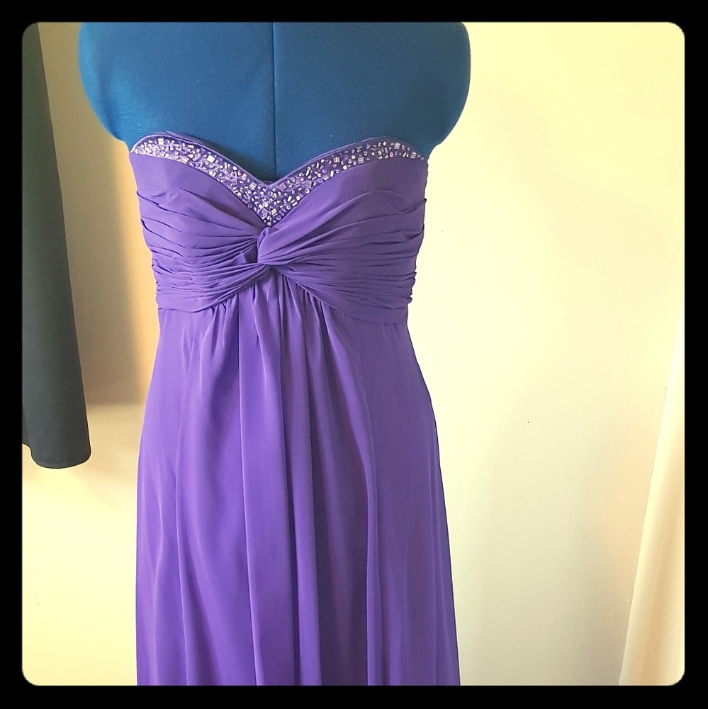 Purple dress